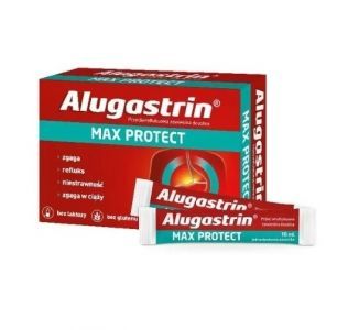 Alugastrin Max Protect x 10 sasz po 10 ml