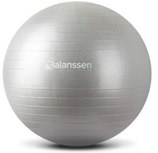 Balanssen ABS Gym Ball piłka rehabilitacyjna 55 cm (srebrna)