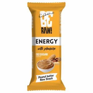 BeRAW! Energy Baton energetyczny Peanut Butter 40 g (krem orzechowy)