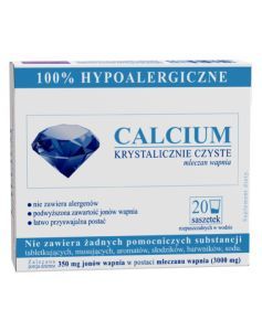 Calcium krystalicznie czyste x 20 sasz