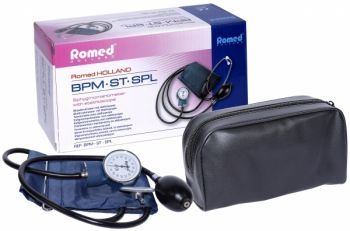 Ciśnieniomierz Romed bpm-stspl mechaniczny + stetoskop