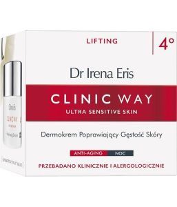 Dr Irena Eris CLINIC WAY dermokrem poprawiający gęstość skóry 4° na noc 50 ml