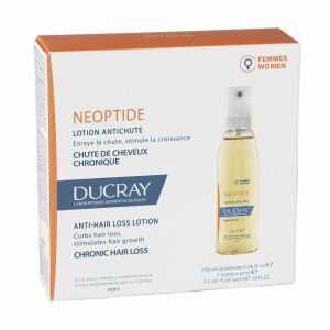 Ducray Neoptide - płyn przeciw wypadaniu włosów dla kobiet  w sprayu 3 x 30 ml