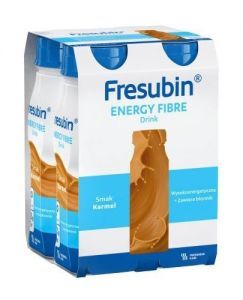 Fresubin Energy Fibre Drink o smaku karmelowym 4 x 200 ml (nowa formuła)