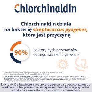 Chlorchinaldin porzeczkowy do ssania x 20 tabl