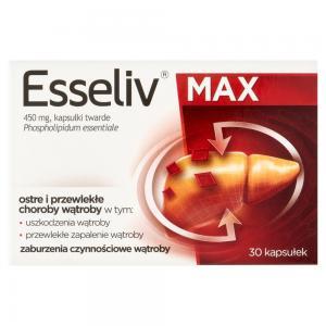 Esseliv max 450 mg x 30 kaps