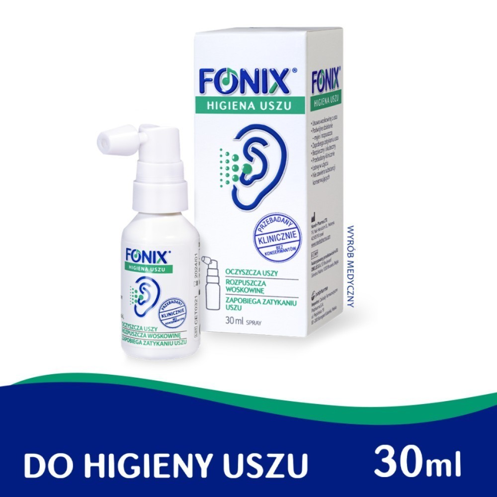 Fonix higiena uszu spray 30 ml