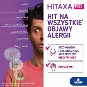 Hitaxa Fast 5 mg x 10 tabletek ulegających rozpadowi w jamie ustnej
