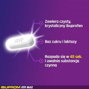Ibuprom RR MAX 400 mg x 12 tabl powlekanych