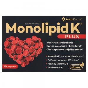Monolipid K Plus x 30 kaps wegańskich