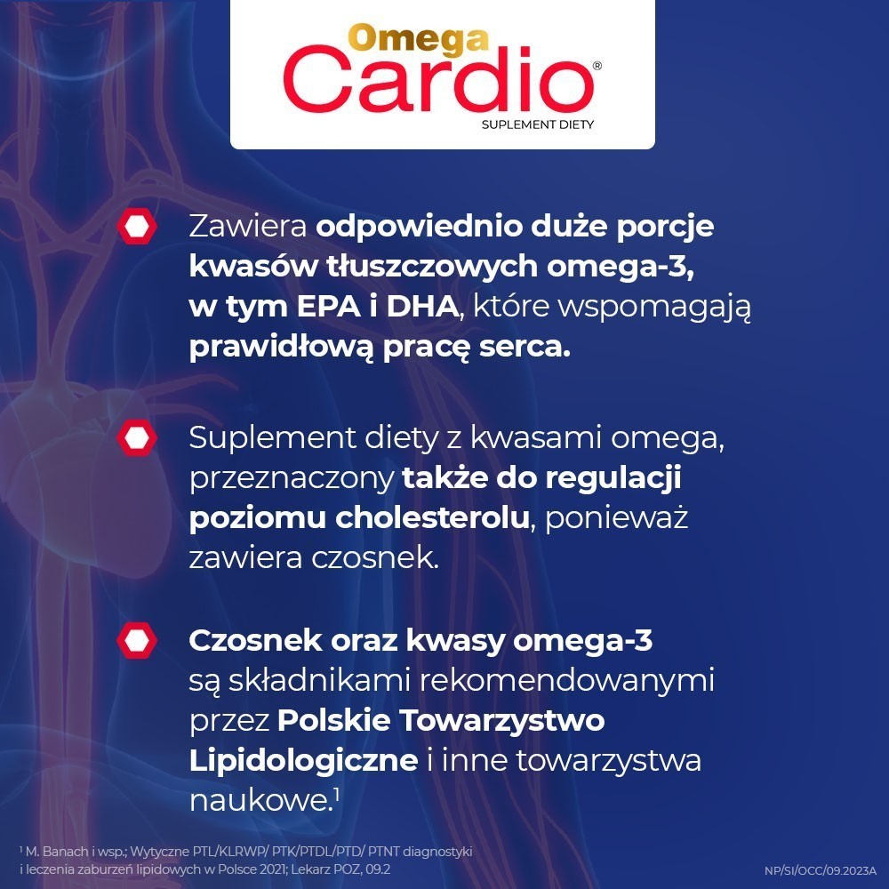Omega Cardio x 60 kaps (nowa formuła)