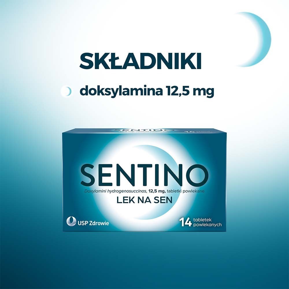 Sentino 12,5 mg x 14 tabl powlekanych