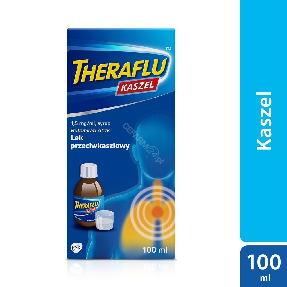 Theraflu kaszel 1,5 mg/ml syrop 100 ml