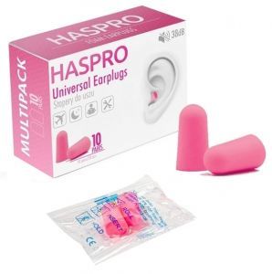 HASPRO Multi10 stopery do uszu x 20 szt (różowe)