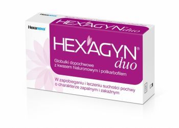 Hexagyn duo 2 g x 10 globulek dopochwowych