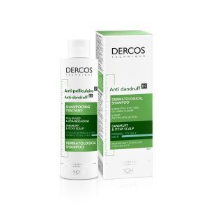 Vichy dercos - szampon przeciwłupieżowy do włosów normalnych i przetłuszczających się  200 ml