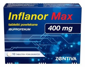 Inflanor Max 400 mg x 10 tabl