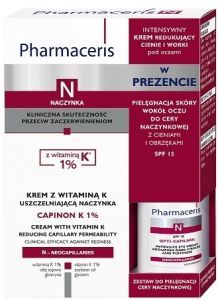 Pharmaceris N promocyjny zestaw - Capinon 1% krem 30 ml + Opti-Capilair krem pod oczy 15 ml GRATIS !!!