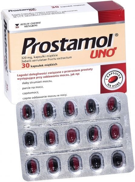 Bayer Hungária Kft Prostamol Uno 320 mg lágy kapszula 30x