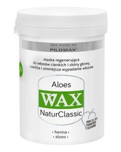 Wax NaturClassic Aloes - maska regenerująca do włosów cienkich i skóry głowy 240 ml