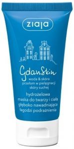 Ziaja Gdanskin hydrożelowa maska do twarzy i ciała - głęboko nawadniająca 50 ml