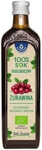 100% sok ekologiczny Żurawina 490 ml (Oleofarm)