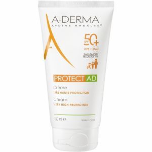 A-derma Protect Ad krem z bardzo wysoką ochroną przeciwsłoneczną spf50+ 150 ml