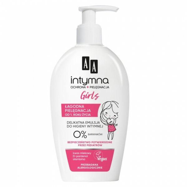 AA Intymna Girls pianka do higieny intymnej 150 ml