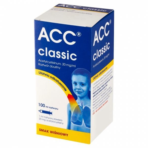 ACC classic (mini)  20 mg/ml roztwór doustny 100 ml