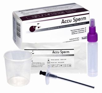 AccuSperm test płodności dla mężczyzn określający stężenie plemników 1 szt