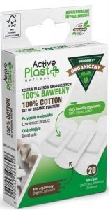 Active Plast plastry organiczne x 20 szt (MIX)