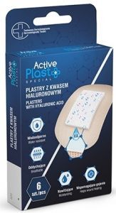 Active Plast - plastry z kwasem hialuronowym x 6 szt