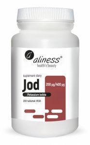 Aliness  Jod (jodek potasu) 200 µg / 400 µg x 200 tabl