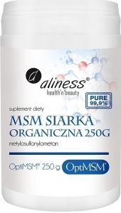 Aliness MSM Siarka Organiczna PLUS x 250 g