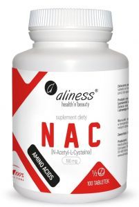 Aliness NAC  N-Acetyl-L-cysteine 190 mg   x 100 tabletek