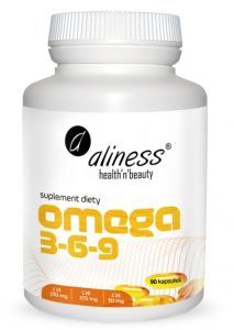 Aliness  Omega 3-6-9 270/225/50 mg x 90 kaps