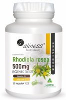 Aliness Rhodiola rosea (różeniec górski) 500 mg x 60 kaps vege