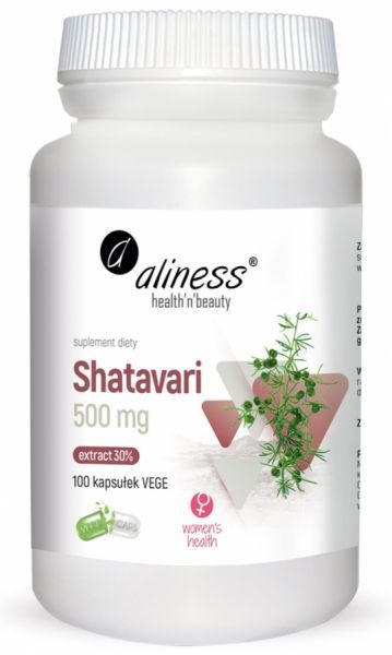 Aliness Shatavari 500 mg x 100 kaps vege