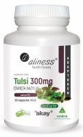 Aliness Tulsi (ŚWIĘTA BAZYLIA) extract 5% 300 mg x 90 kaps vege