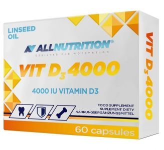 Allnutrition Witamina D3 4000 j.m. x 60 kaps