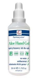 Aloe Hand żel antybakteryjny do rąk 50 ml (butelka)
