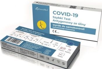AmonMed COVID-19 szybki test antygenowy ze śliny x 1 szt