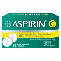 Aspirin c x 20 tabl musujących