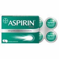 Aspirin pro 500 mg x  8 tabl powlekanych
