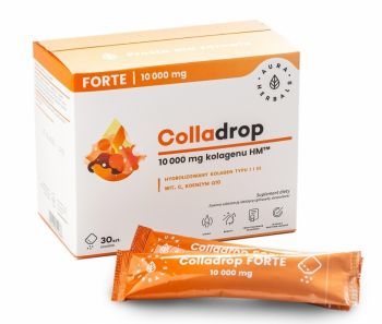 Aura Herbals Colladrop Forte 10000 mg Kolagen Morski x 30 sasz