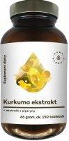 Aura Herbals Kurkuma ekstrakt + ekstrakt z piperyny 66 g