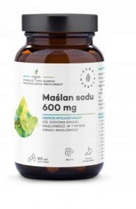 Aura Herbals  Maślan Sodu Mikrokapułkowany 600 mg x 90 kaps