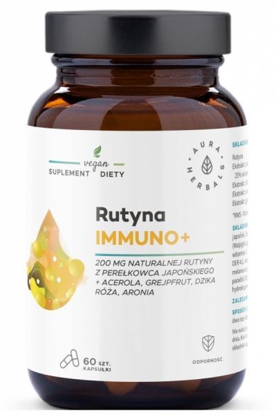 Aura Herbals Rutyna Immuno+ x 60 vege kaps