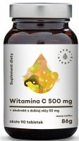 Aura Herbals Witamina C 500 mg + ekstrakt z dzikiej róży x 90 tabl