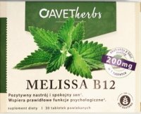 Avet herbs Melissa B12 x 30 tabl